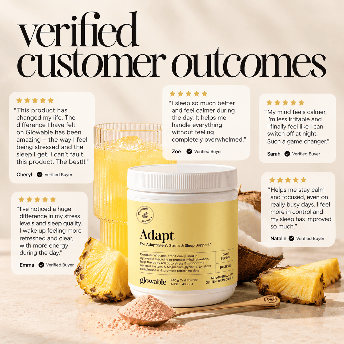 Adapt - Ashwagandha + Magnesium Glycinate & Vitamin Blend